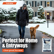 Pet Friendly Ice Melt (20 lb) All Natural Ice Melt Made with Naturally Occurring Salts and Minerals by Furrow – 20 lb, Blue, Model FW-1031
