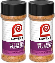 Lawry's Hot Garlic Parmesan Seasoning, 5.11 oz (Pack of 2)