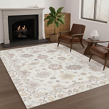 Addison Rugs Chantille ACN2675 Ivory 3' x 5' Indoor/Outdoor, Machine Washable, Easy Clean, Non Shedding, Bedroom, Living Room, Dining Room, Kitchen, Patio Rug