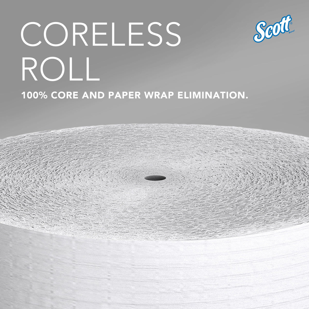 Scott Professional Coreless Jumbo Roll Toilet Paper – Bulk, 12 Rolls (07005)