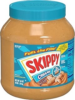 SKIPPY Peanut Butter, Creamy, 64 oz (Packaging May Vary)