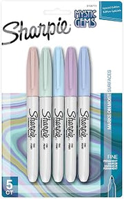 Sharpie Mystic Gems Fine Point Permanent Marker 5/Pkg-2136773