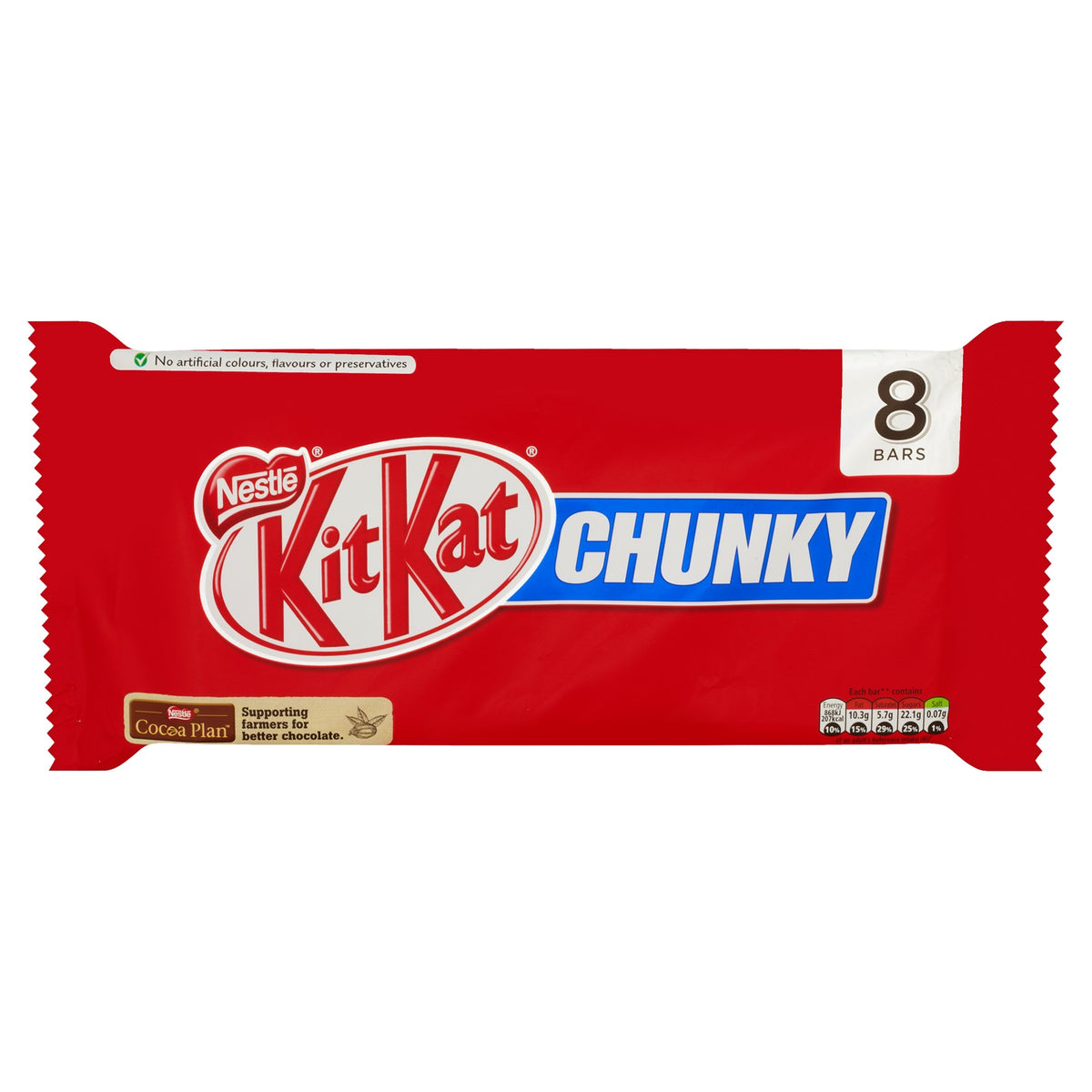Kitkat Chunky Milk Chocolate Bar - 32g - 9 Pack by Kit Kat – 32g, Pack of 9, Model 12261783