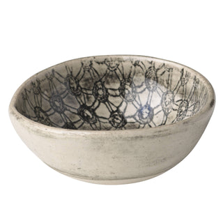 Wonki Ware Black Starburst Dipping Bowl by Lenox – 3 inches, 18 ounces, Stoneware, Black, Model 867803