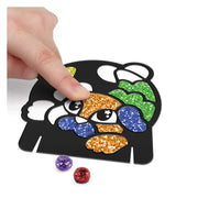 Glitter Dots Magical Mosaics for Kids - Less Mess Mosaic Kit by Crayola – Multicolor, Model 40638