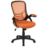Flash Furniture Orange / Set of 1 / Contemporary Home Office Desk Chairs
