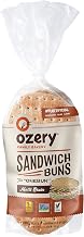 Ozery Bakery, MultiGrain OneBun, Pre-Sliced Thin Pita Bread, 21 Ounce, 6-Pack