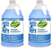 OdoBan Fogging Deodorizer Concentrate, Made in the USA, Set of 2, 1 Gallon Each