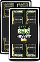 128GB (4X32GB) DDR5 5600MHZ PC5-44800 1.1V CL46 288-PIN ECC RDIMM KIT Registered Server Memory Compatible with ASRock WRX90 WS EVO Motherboard