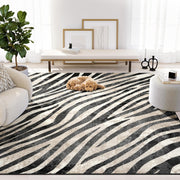 Terra Area Rug for Living Room by Abani – 9' x 12' (Rectangular), Polypropylene, Grey, Model TER160A-9