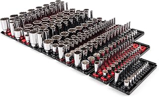 TEKTON 1/4, 3/8, 1/2 Inch Drive 12-Point Socket Set, 214-Piece | SHD99203