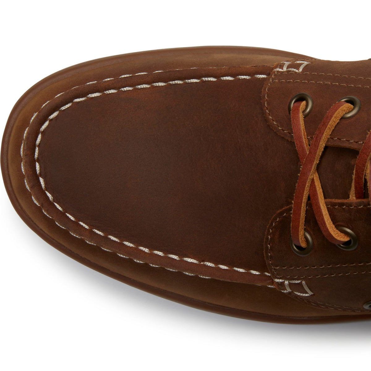Men's Portofino Pier Boat Shoe by Timberland – Leather, Taupe Full Grain