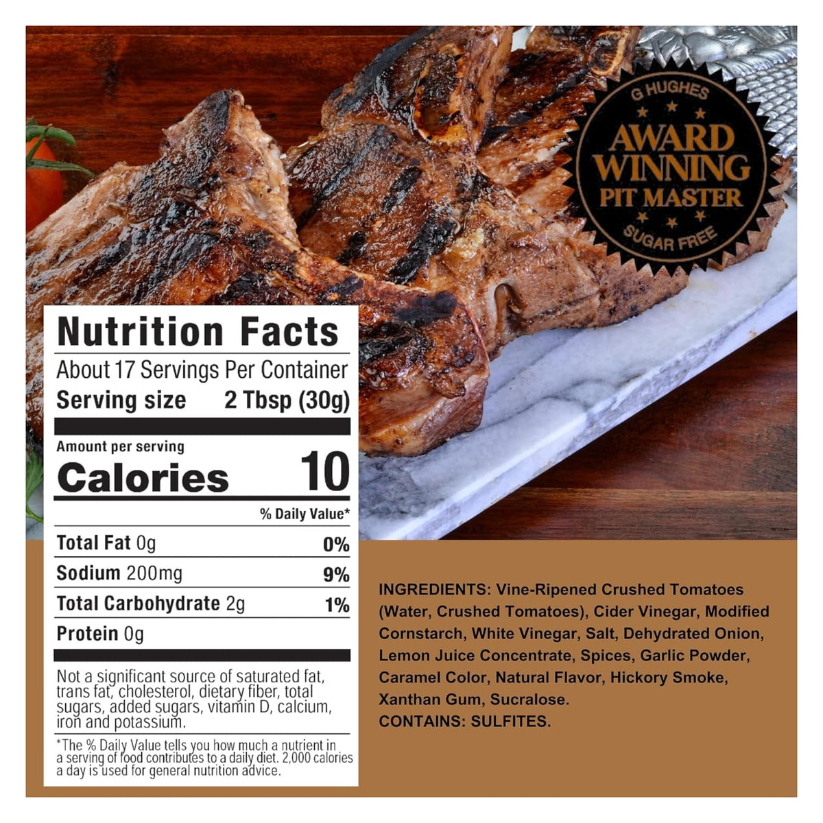 G Hughes Honey / 1.12 Pound (Pack of 1) / 1 Barbecue
