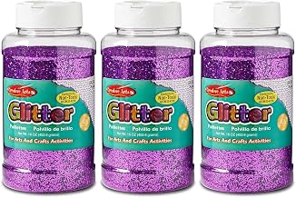 CLI Charles Leonard Creative Arts Glitter, Purple, Pack of 3 (1 lb) Bottles (CHL41160-3)