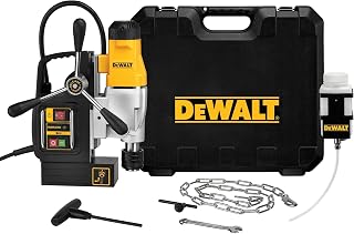 DEWALT Drill Press, Magnetic, 2-inch, 10-Amp with 2-Speed Setting (DWE1622K)