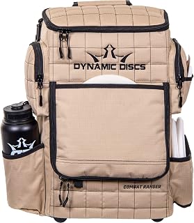 Dynamic Discs Combat Ranger Disc Golf Backpack | Large Bag w/Putter Pouch | 20+ Discs Capacity | Disc Golf Accessories