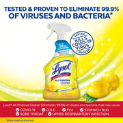 Lysol 32 Fl Oz (Pack of 4) / Lemon Breeze / 1 All-Purpose Cleaners