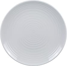 Yanco MD-110 Milando Round Plate, 9.5" Diameter, Melamine, White Color, Pack of 24