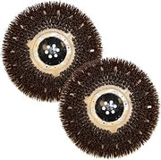 Mal-Grit Xtra™ Brushes for Tennant T600 Auto Scrubber (2-Pack) - Extra-Aggressive Replacement Grit Stripping Brushes (32" Deck)