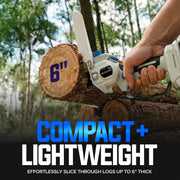 20V Cordless X20 Pruning Saw by Sun Joe – Grey, Model X20-SAW-TV1