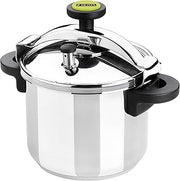 Monix Classica 10 Litre Pressure Cooker (All Cookers Including Induction), Stainless Steel, Silver, 24 cm