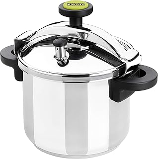 Monix Classica 10 Litre Pressure Cooker (All Cookers Including Induction), Stainless Steel, Silver, 24 cm
