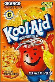 Kraft Kool-Aid Orange Unsweetened Soft Drink Mix, 2 quarts (pack of 192)