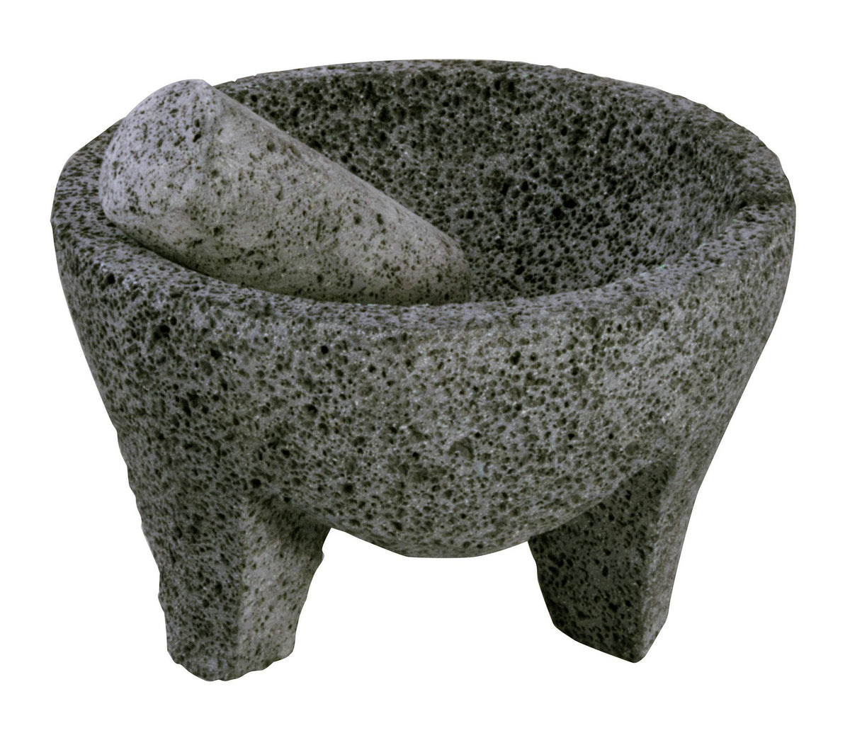 World Cuisine Lava Black Stone Molcajete by PADERNO – One Size, Stoneware, Black, Model A5400025