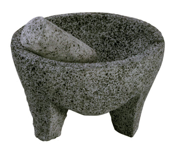 World Cuisine Lava Black Stone Molcajete by PADERNO – One Size, Stoneware, Black, Model A5400025