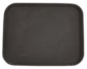 Winco 18" x 14" x 0.9" / Classic / Brown Serving Trays