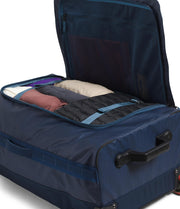 Base Camp Voyager Roller by The North Face – 94 Liters, Polyester, Shady Blue/Summit Navy, Model NF0A52UE