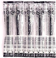 Zebra Technologies Zebra 1.0mm Black Ink Refill (JF-1.0), for Zebra Sarasa Clip 1.0 Gel Ballpoint Pen(JJE15-BK), × 5 Pack/total 5 pcs (Japan Import) [Komainu-Dou Original Package]
