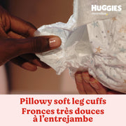 Nighttime Baby Diapers Overnites by HUGGIES – Size 3, Rubber, White, Model 49536
