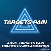 Advil Dual Action Back Pain by HALEON – 18 Count (Pack of 1)