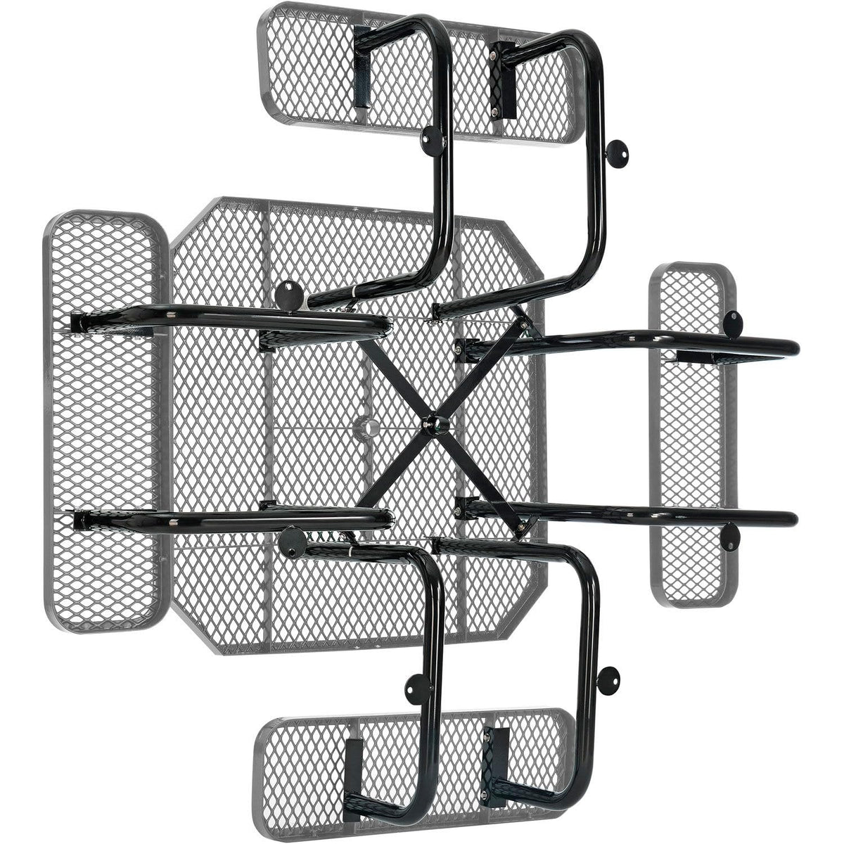 Global Industrial Gray / Industrial / 1 Picnic Tables