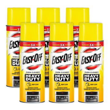 Easy-Off Professional Oven & Grill Cleaner, 144 oz (6 Cans x 24 oz)