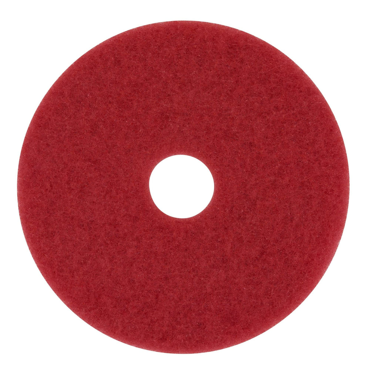 Red Buffer Pad by 3M – 1 Count (Pack of 5), Polyester, Red, Pack of 5, Model 5100