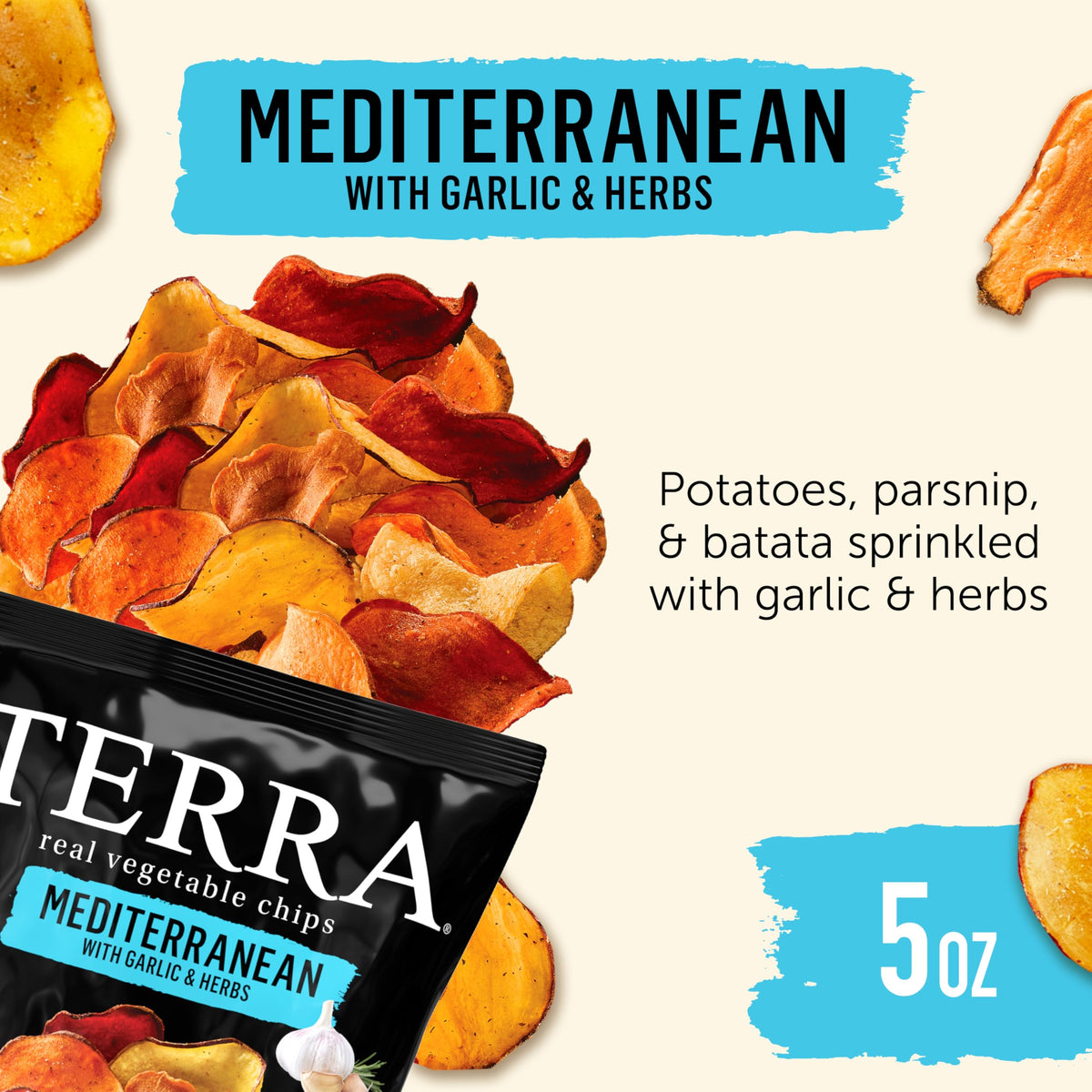 Vegetable Chips by Terra – 5 Ounce (Pack of 1), Model 728229014522