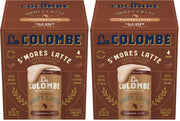 Coffee, S'mores Cold Brew Draft Latte, 9 fl oz Cans, 8 Pack by La Colombe – 36 Fl Oz (Pack of 2), Pack of 2
