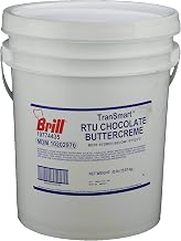 Brill Giant 35lb Pail Light and Fluffy Ready to Use Chocolate Frosting