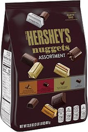 HERSHEY'S Nuggets Chocolate Candy Assortment, 33.9 Ounce Bulk Candy