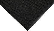 M+A Matting Waterhog Max Diamond Classic Mat, Universal Cleated, 4' X 20', Black Smoke (229570420070)