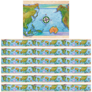 Border World Continents by Edupress� – Commercial Grade