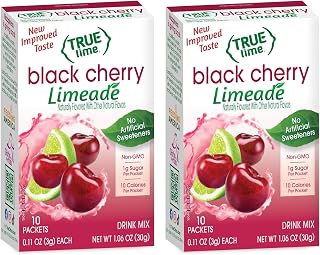 True Citrus True Lime Black Cherry, 10 count - 2 pack