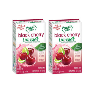 True Lime Black Cherry by True Citrus – 10 count - 2 pack, Plastic, No Color, Pack of 2