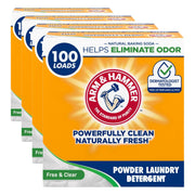 Powder Laundry Detergent by ARM & HAMMER – 98.1 Ounce (Pack of 4), Pack of 4, Model thomaswi