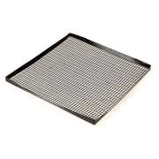 E2S Perforated Basket 11 X by MERRYCHEF – 11 X 11, Stainless Steel, Black, Model 32Z4081