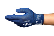 HyFlex 11-819 ESD Touch Screen Compatible Nitrile Foam Coated Industrial Gloves by Ansell – Size 10, Nylon, Blue, Pack of 12, Model 11819100