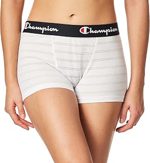 Champion Women's Ribbed Boxer Brief