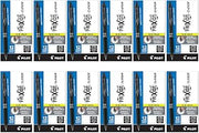 Pilot, FriXion Clicker Erasable Gel Pens, Fine Point 0.7 mm, (Pack of 12, 144 Count Total) , Black